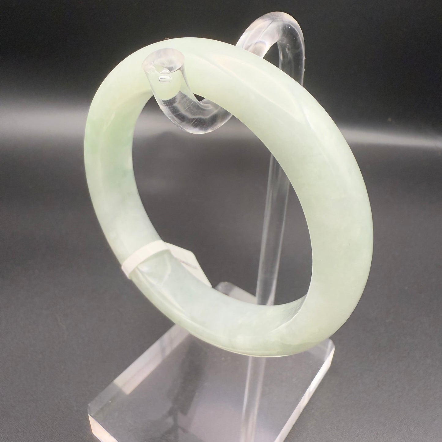 36. Pale Green Jade Bangle