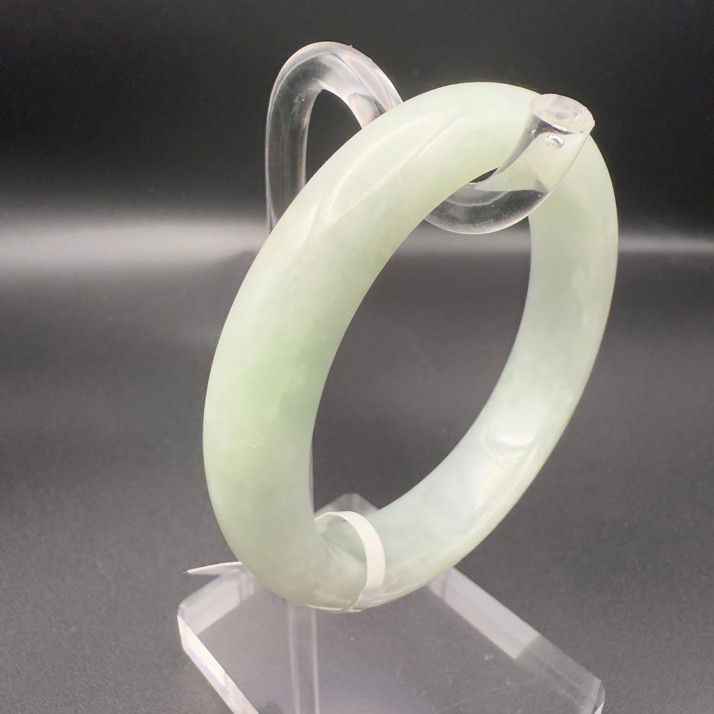 36. Pale Green Jade Bangle
