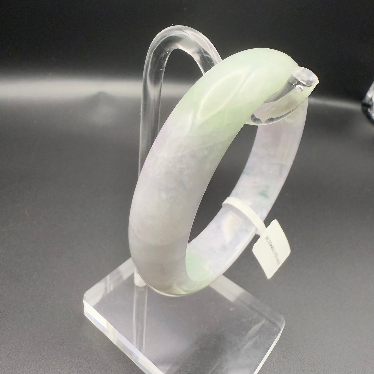 38. Green and purple icy like Jade bangle