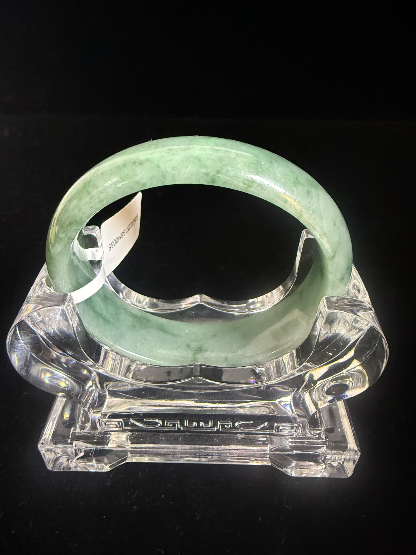 85. Oval Jade bangle