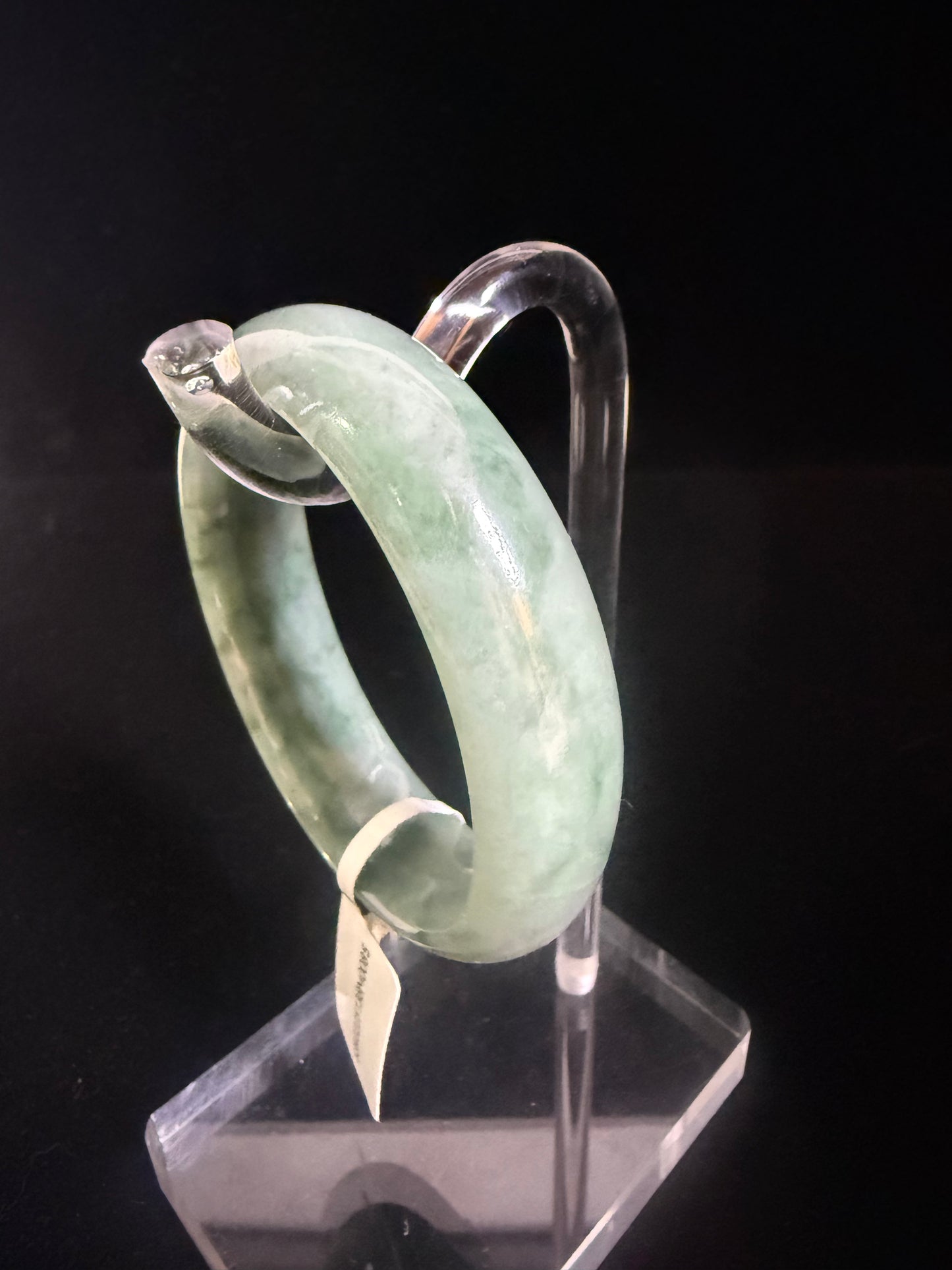 85. Oval Jade bangle