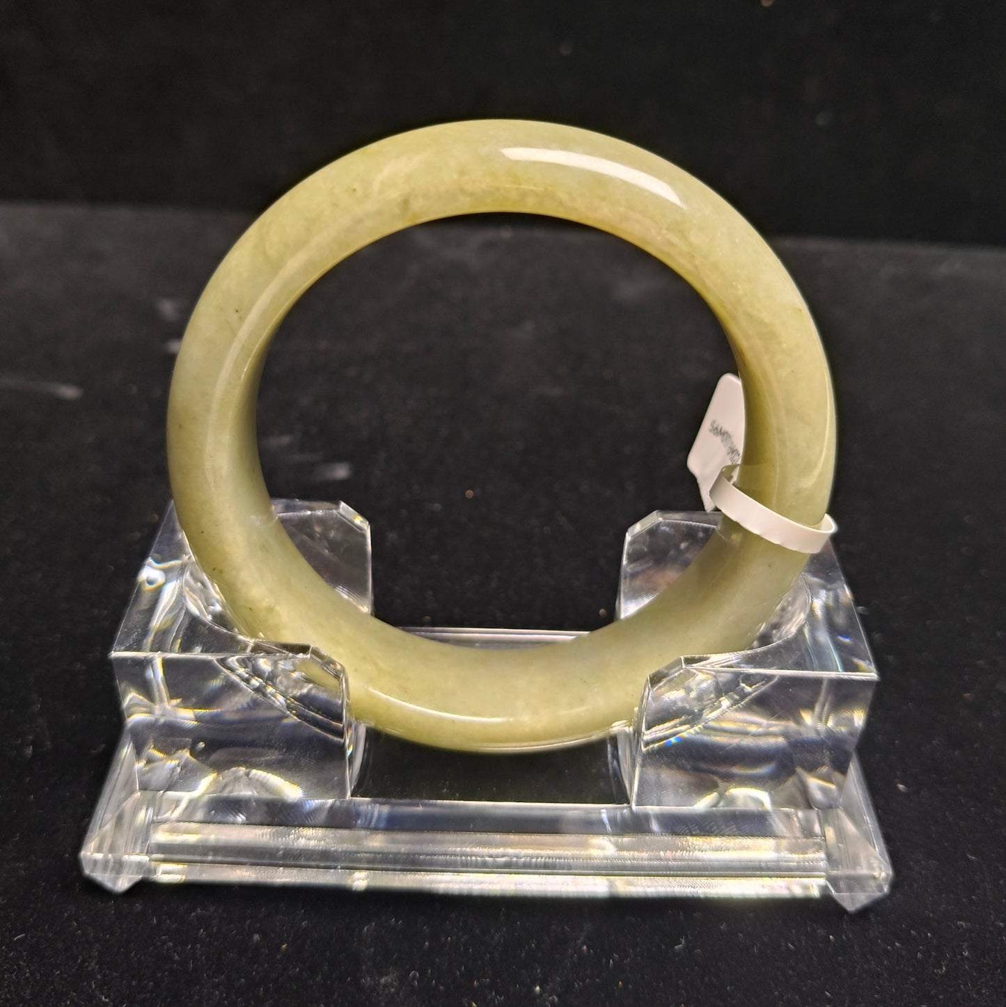 24. Yellowish-Green Jade Bangle