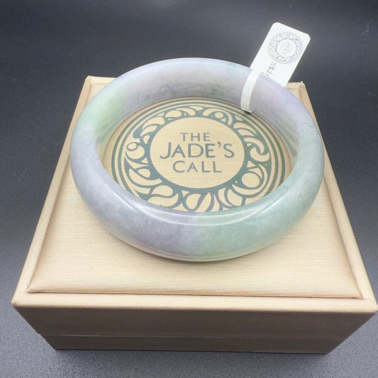 38. Green and purple icy like Jade bangle