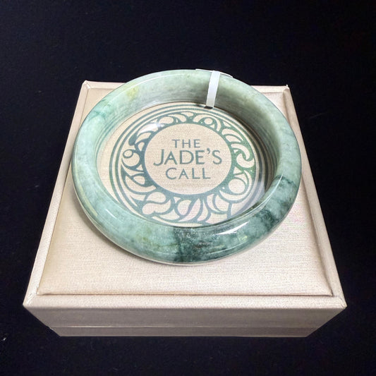 63. Green with green jade bangles