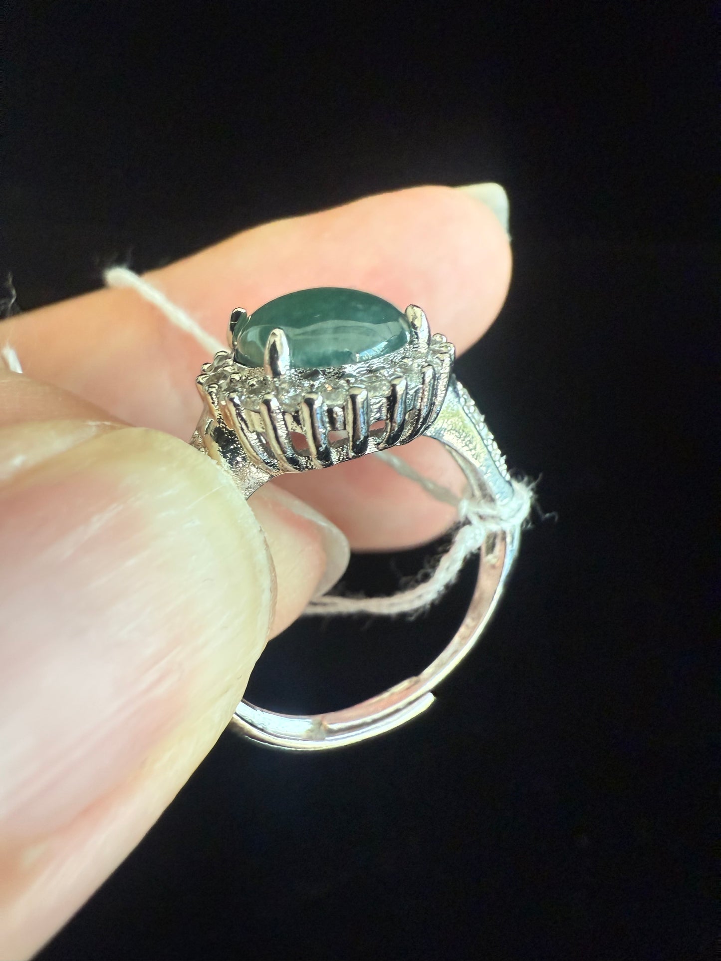 R501. Jadeite Ring