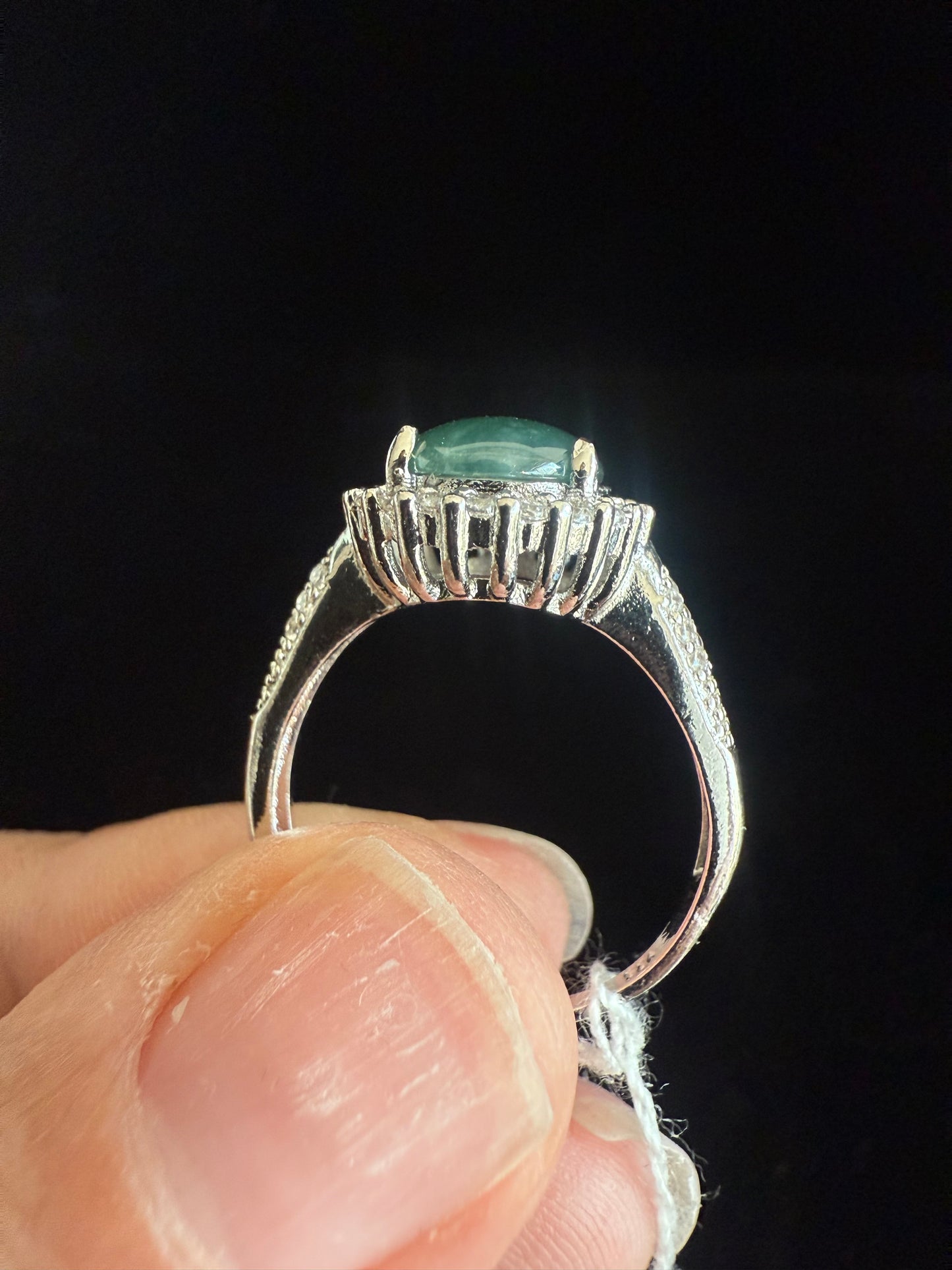 R501. Jadeite Ring