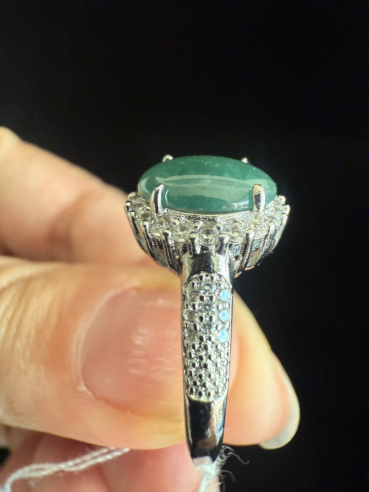 R501. Jadeite Ring