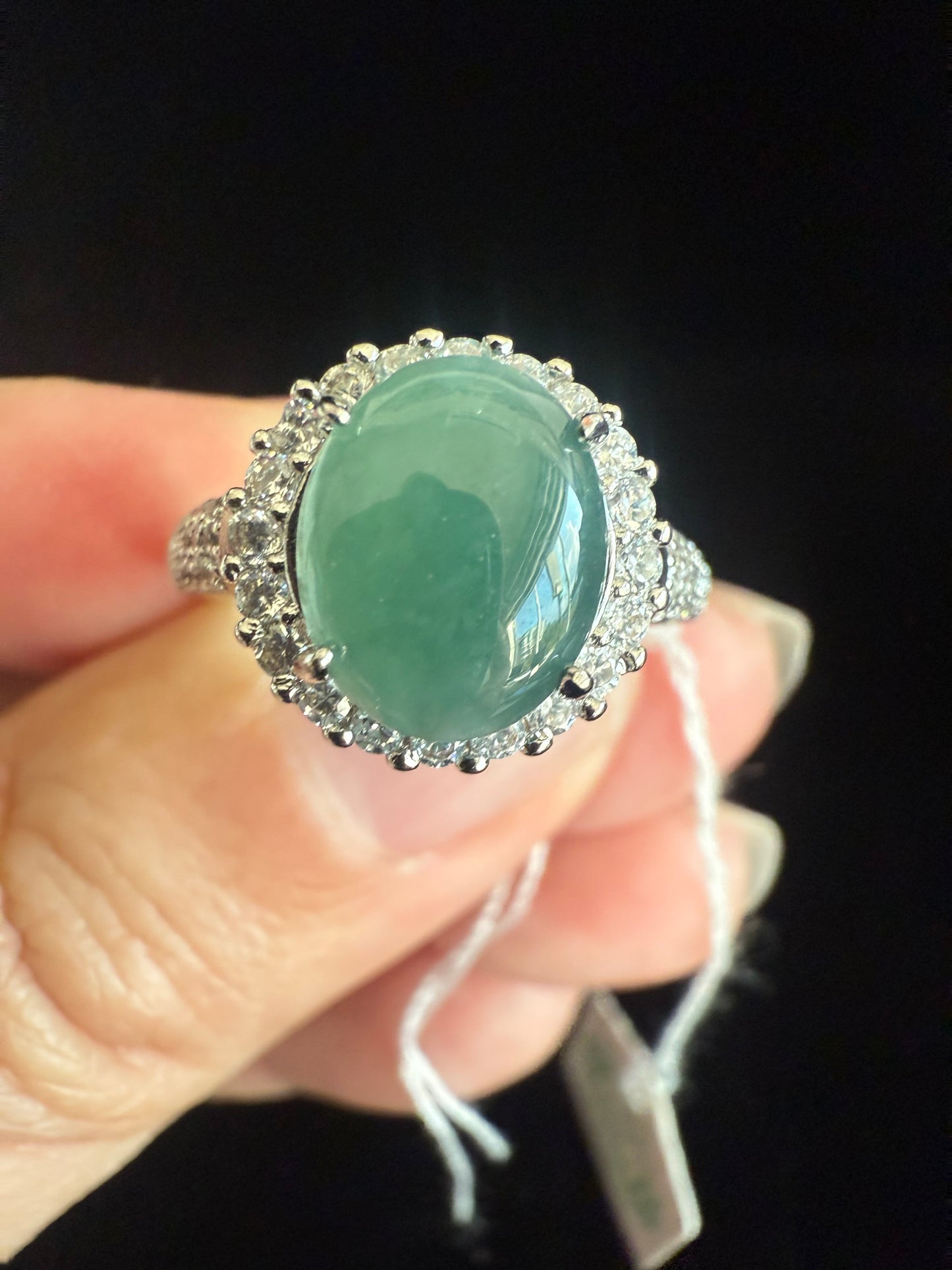R501. Jadeite Ring