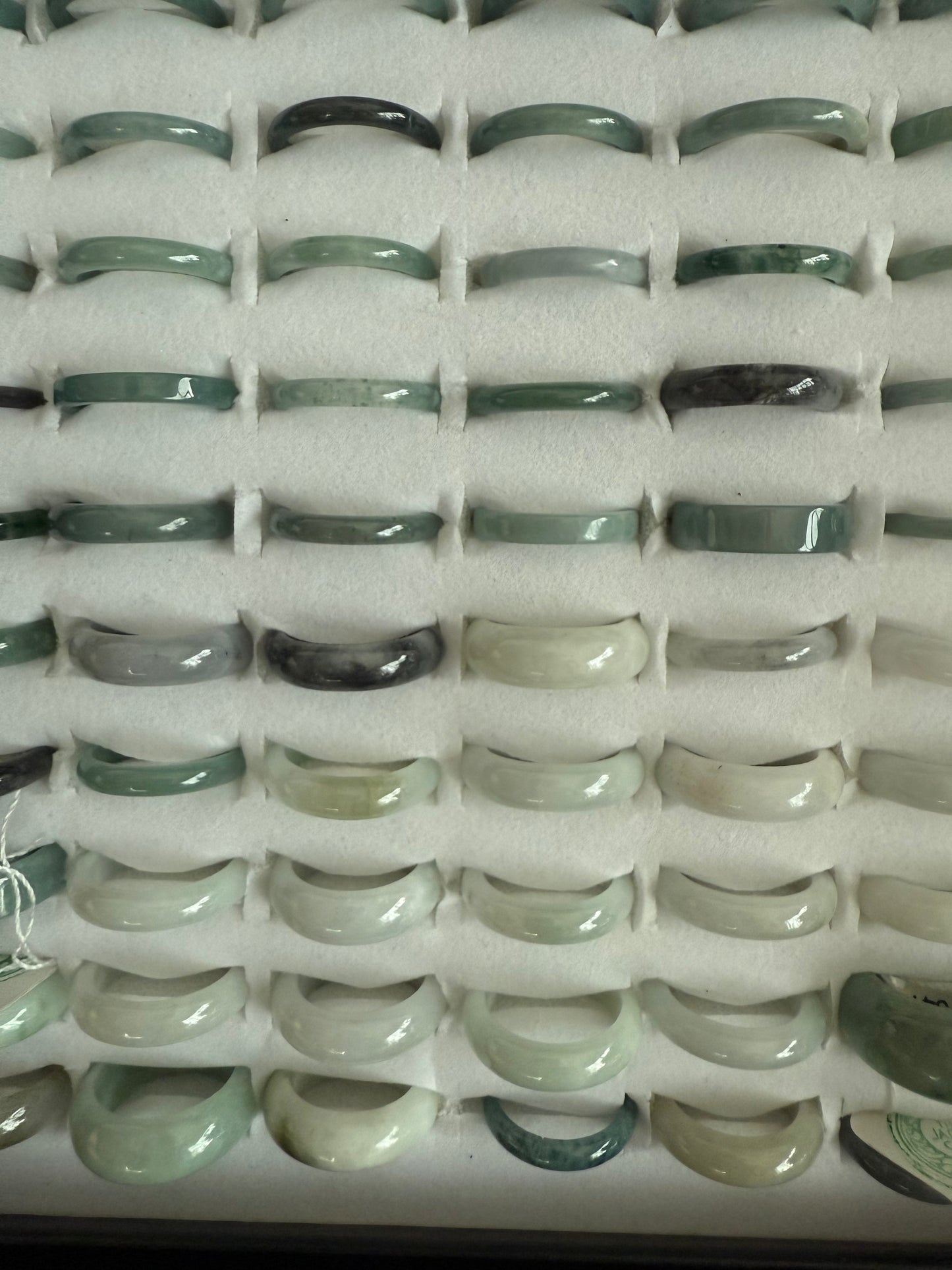 R502. Jadeite Ring Band