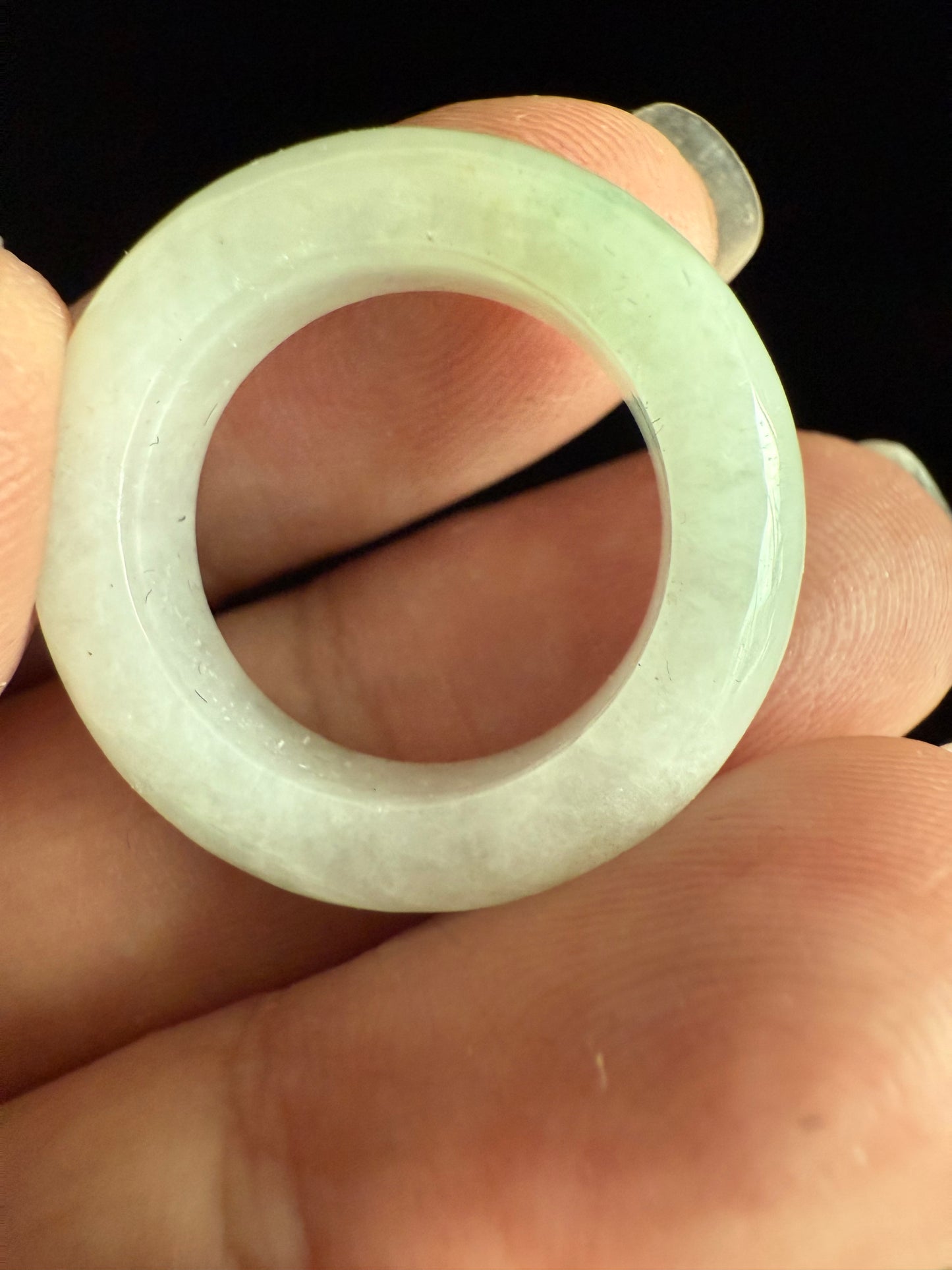 R502. Jadeite Ring Band