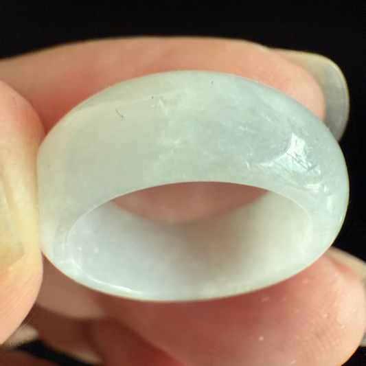 R502. Jadeite Ring Band