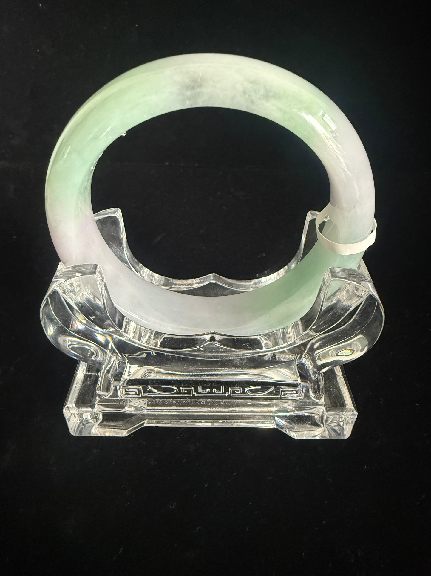 117. Mix lavender and green Jade Bangle