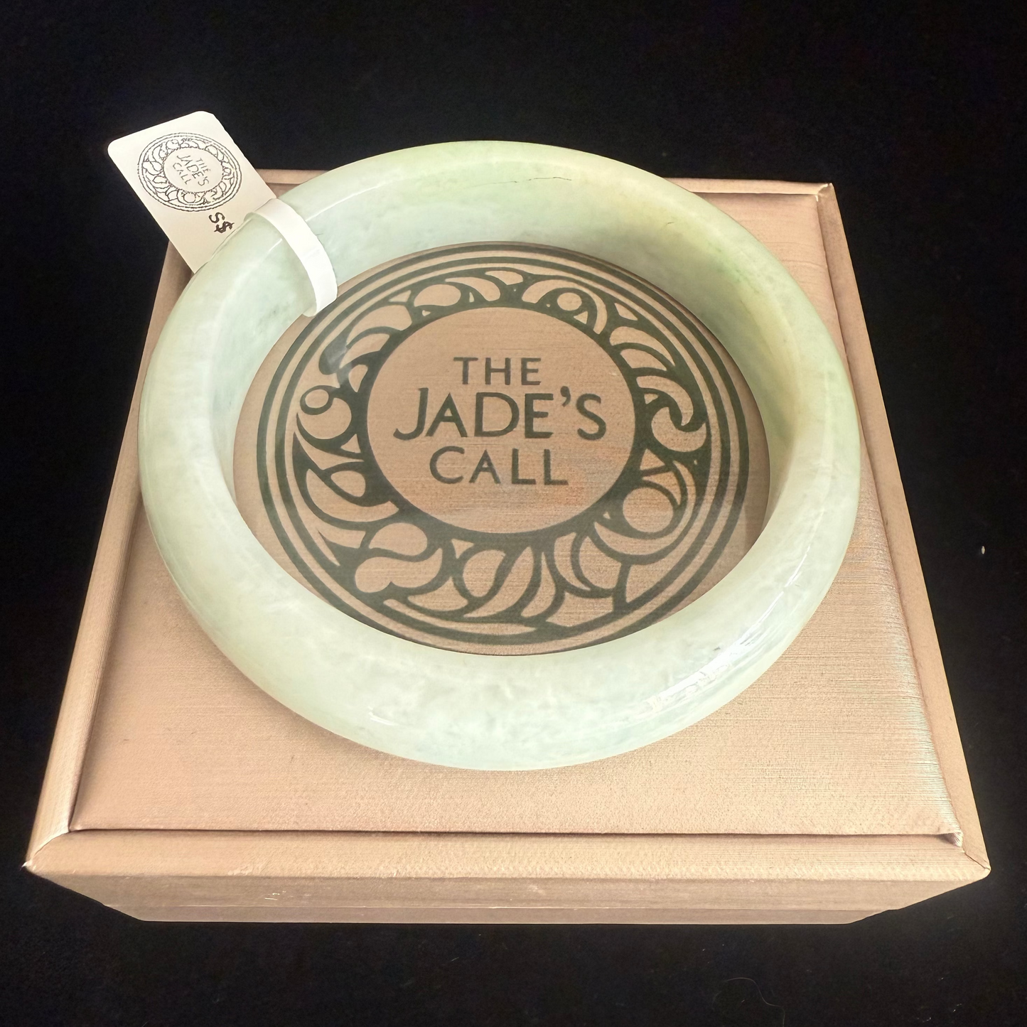 120. The Perfect Green Jade Bangle