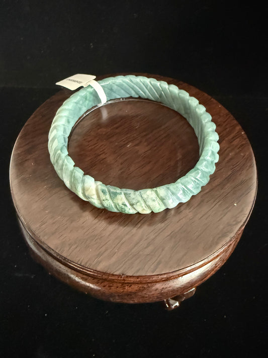 203. Guatemala Type A Jadeite bangle