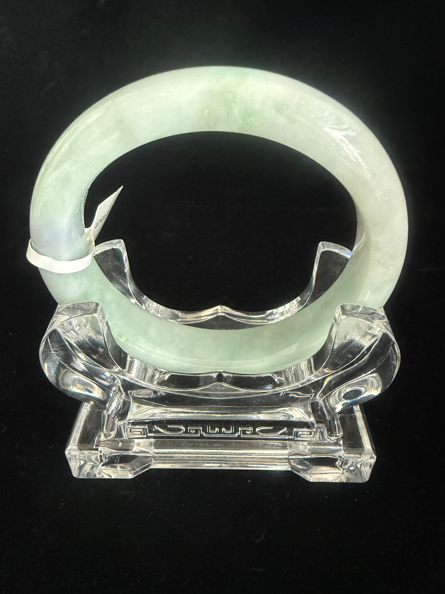 270. Blend of green Jade bangle