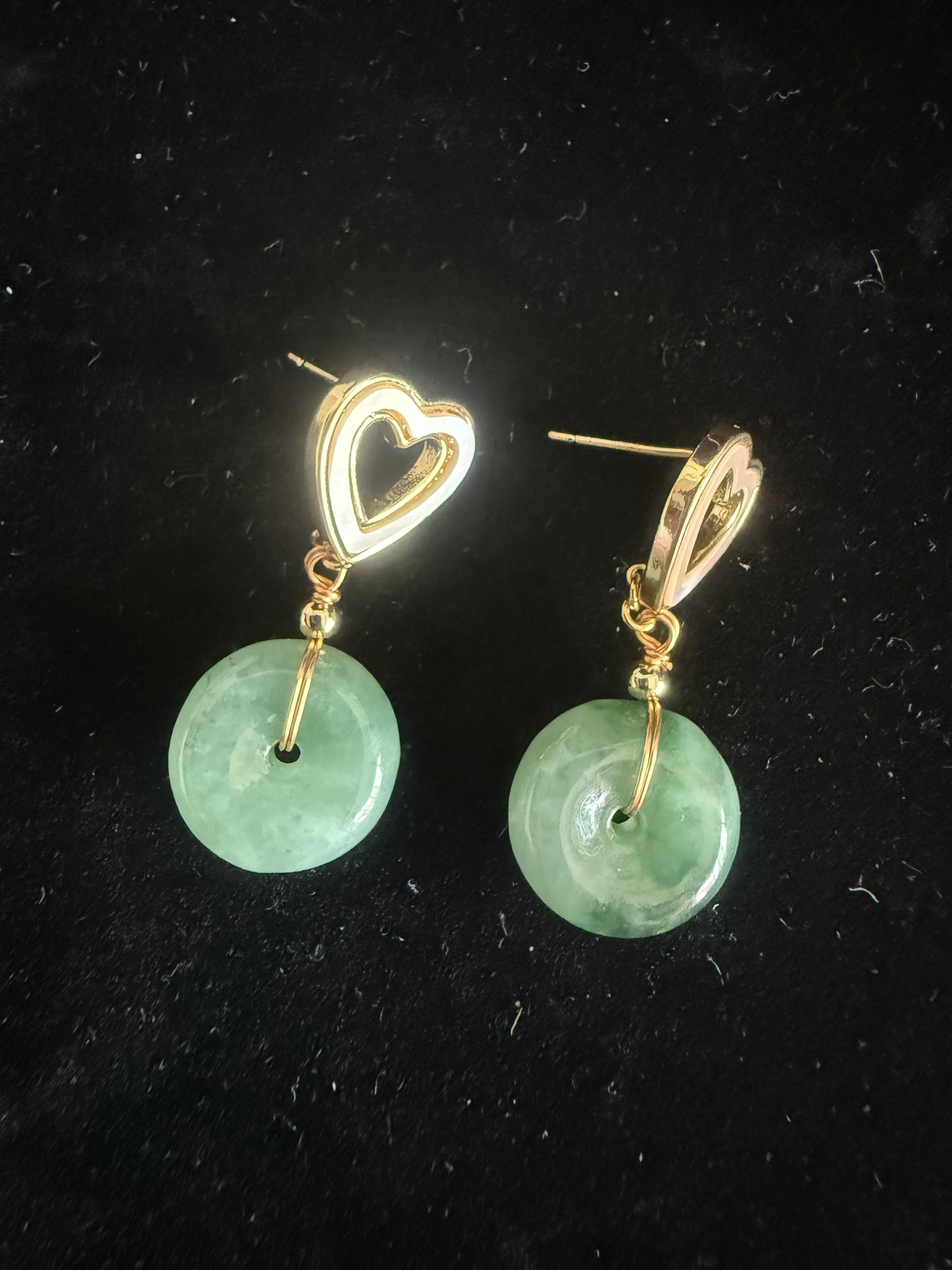 E336.  Safety button Earring
