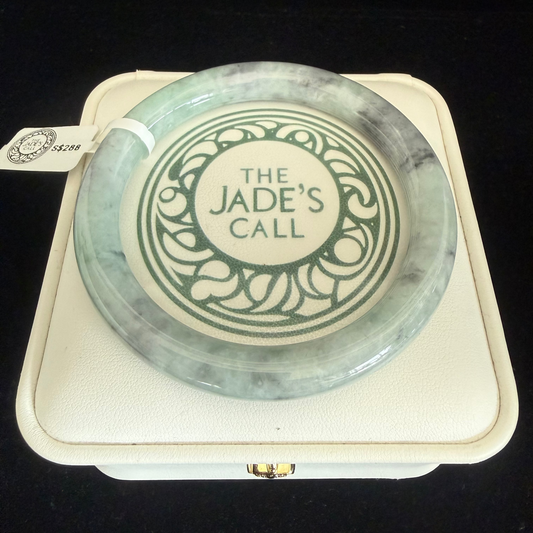 362. Traditional round thin Jade bangle