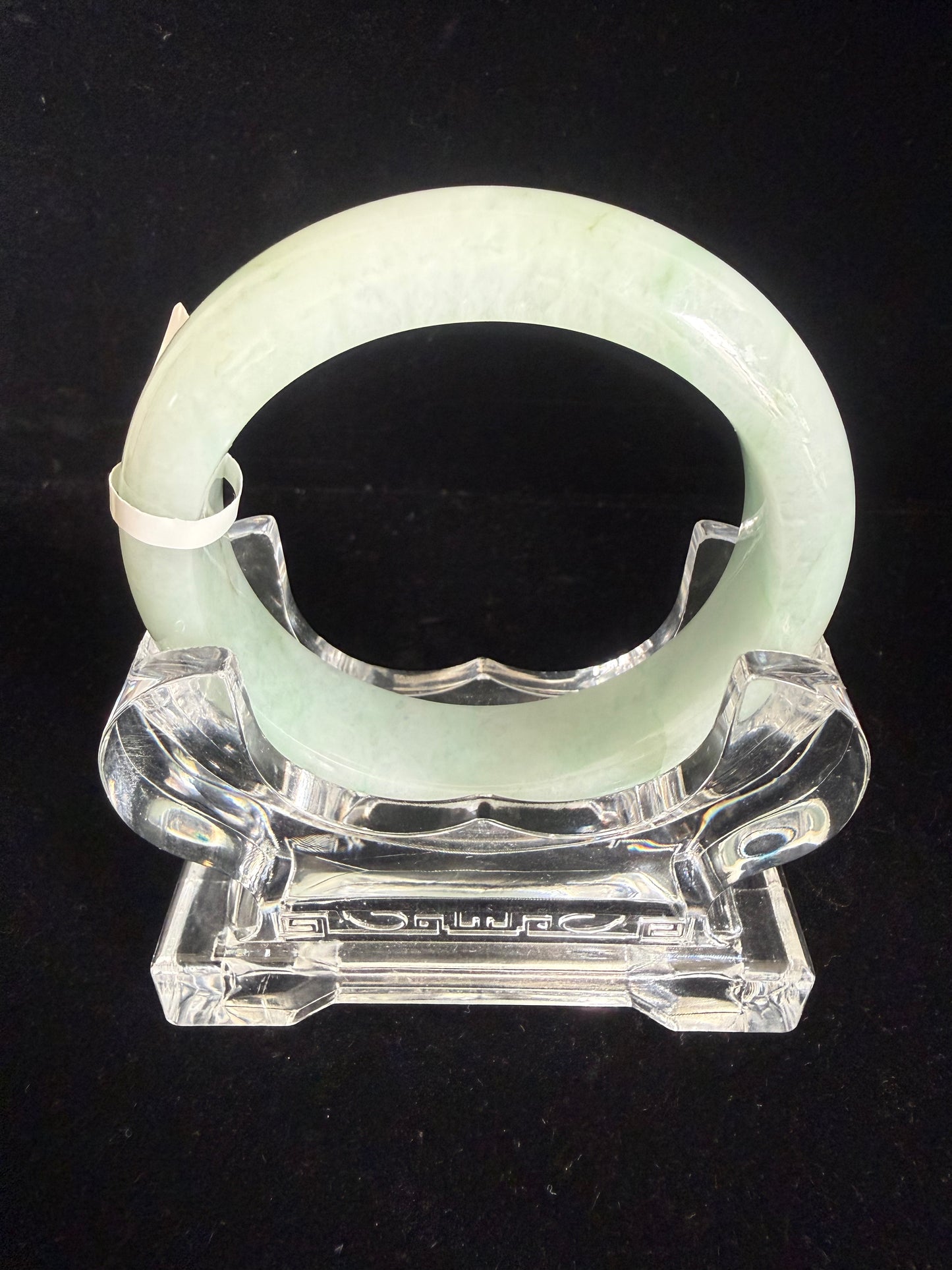 262. Tones of green Jade bangle