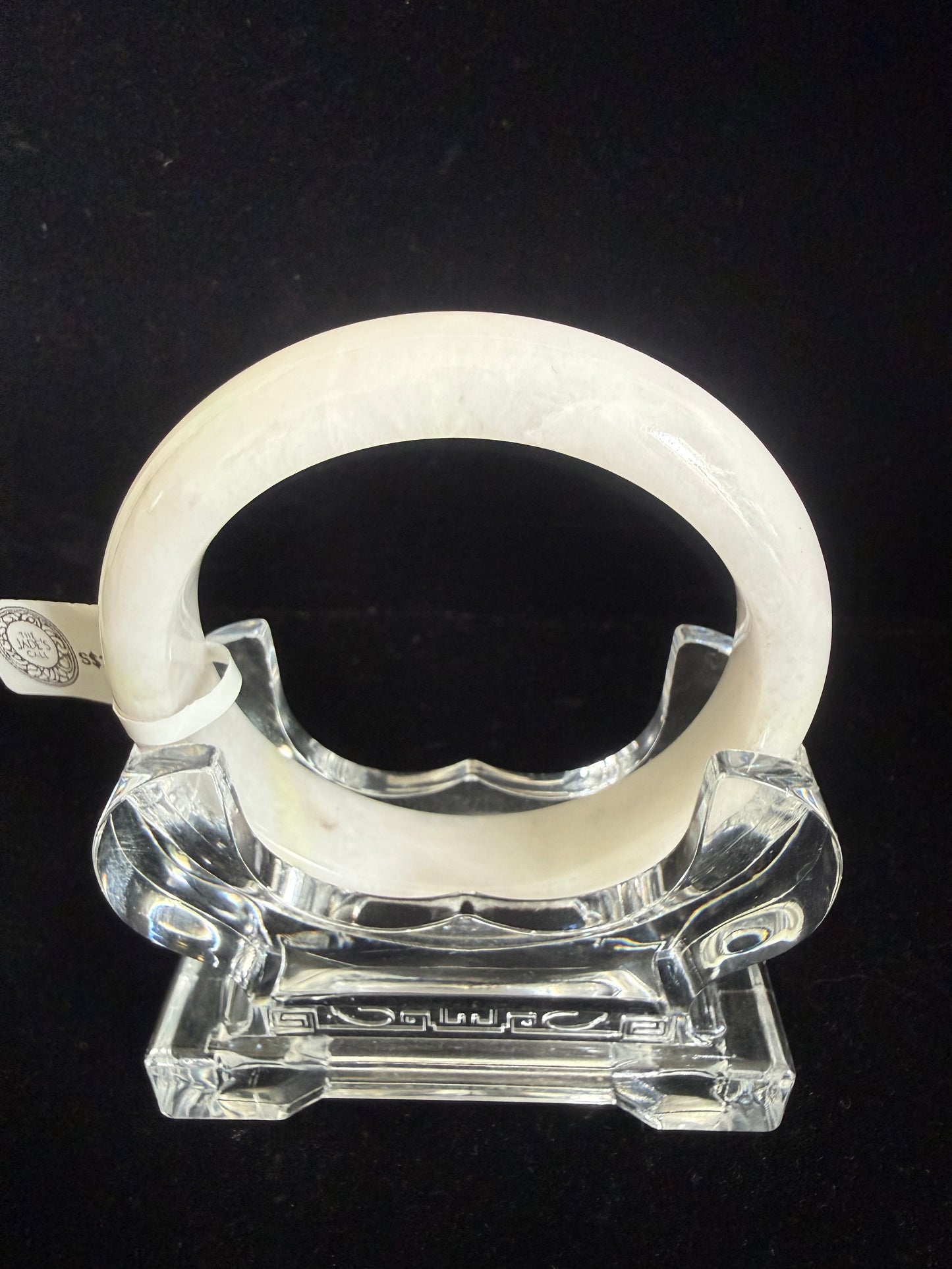 261. White Jade bangle
