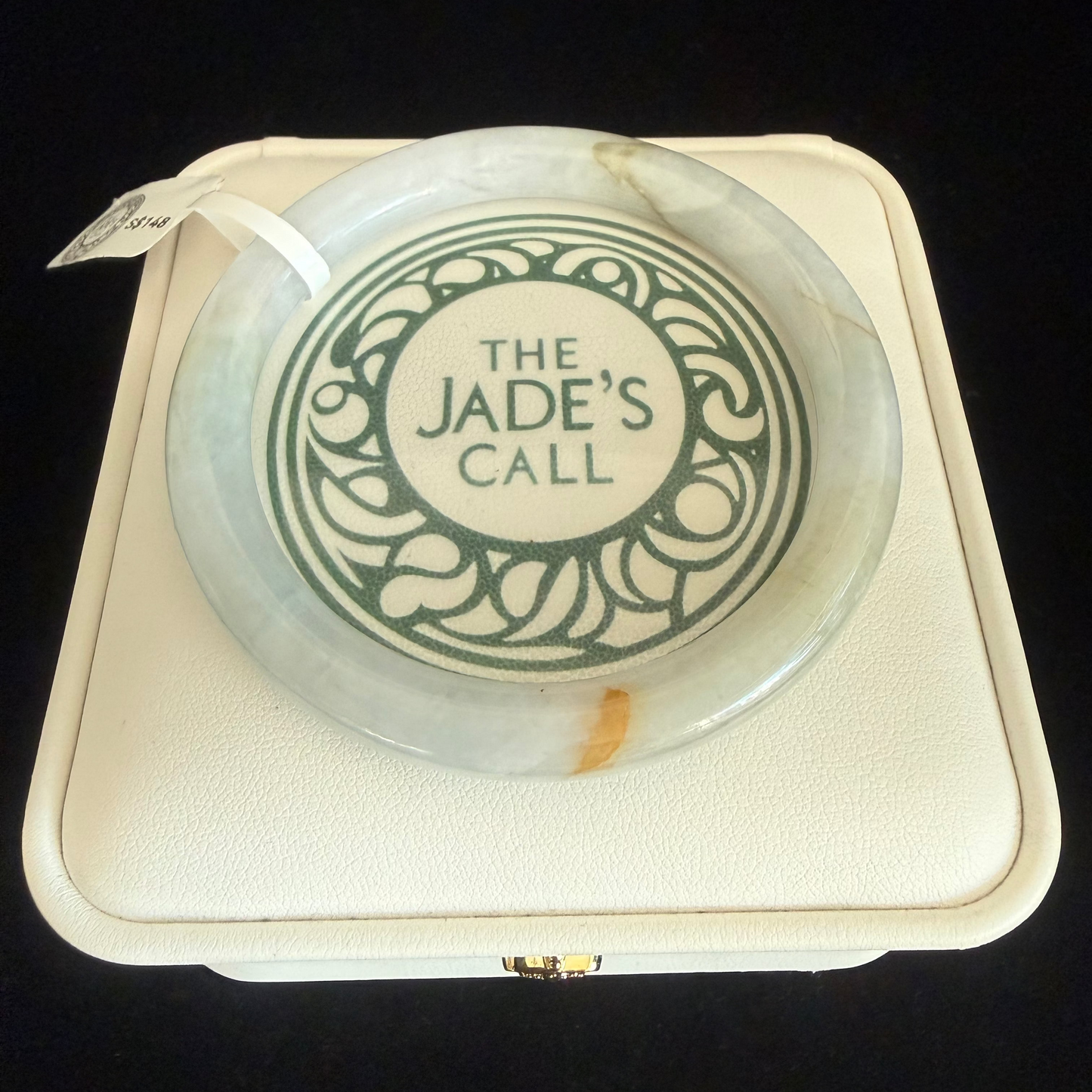 279. Thin luminous light Jade bangle