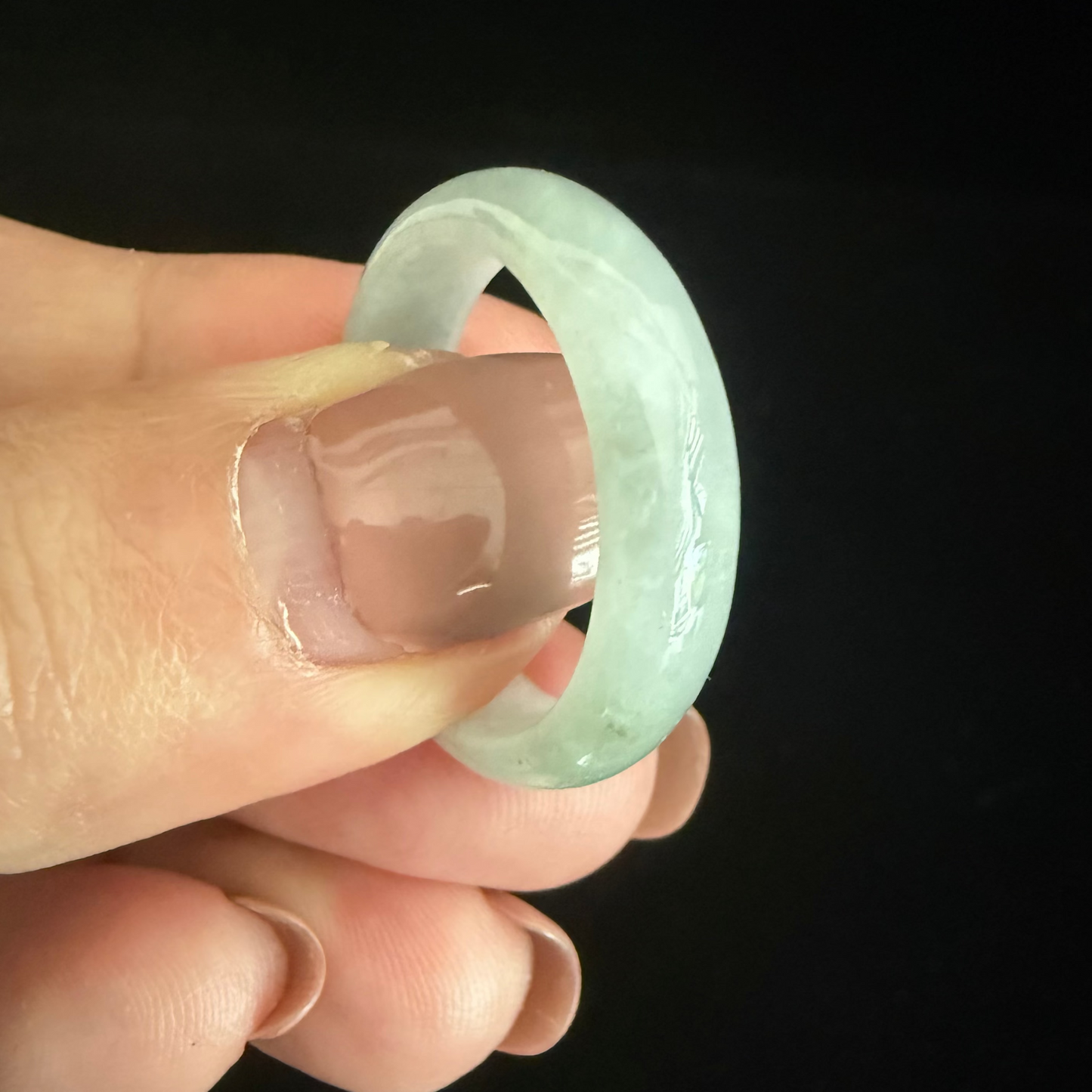 R505. Jadeite Ring Band of different sizes