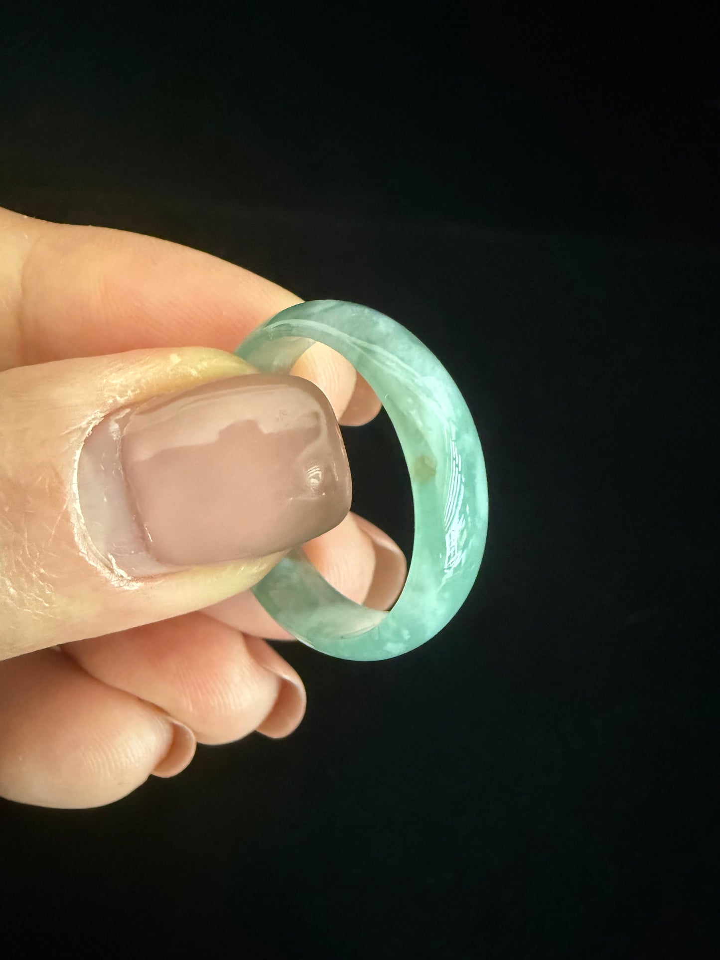 R505. Jadeite Ring Band of different sizes
