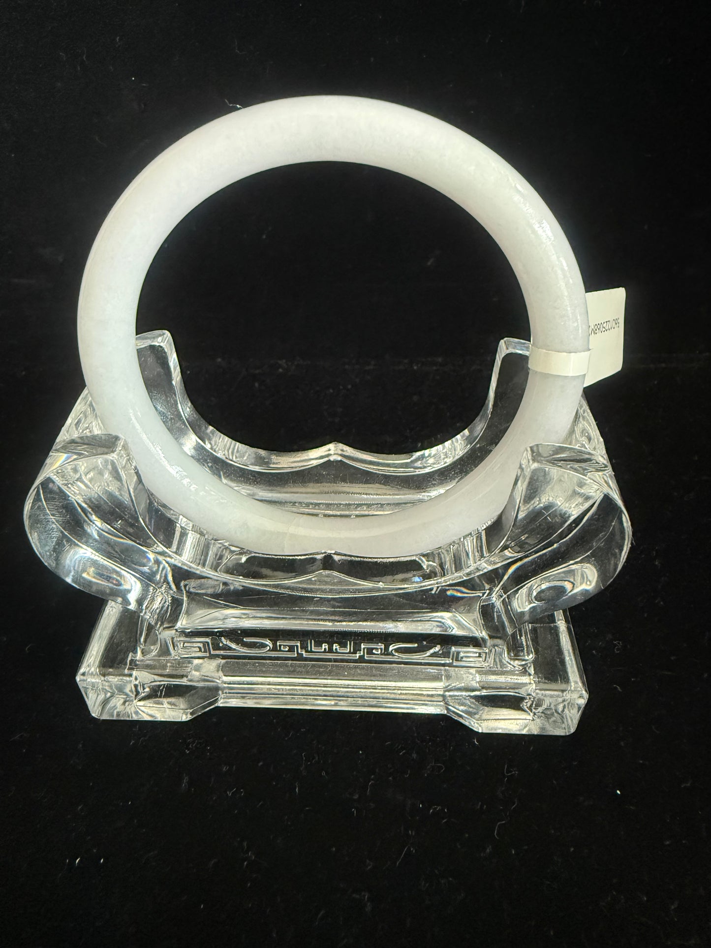 291. Thin light lavender Jade bangle