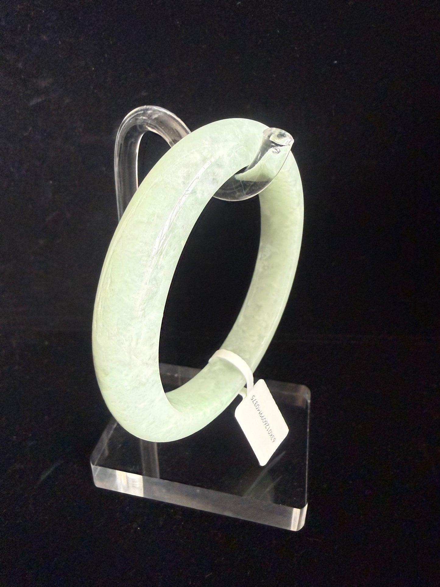 375 Light green Jade bangle