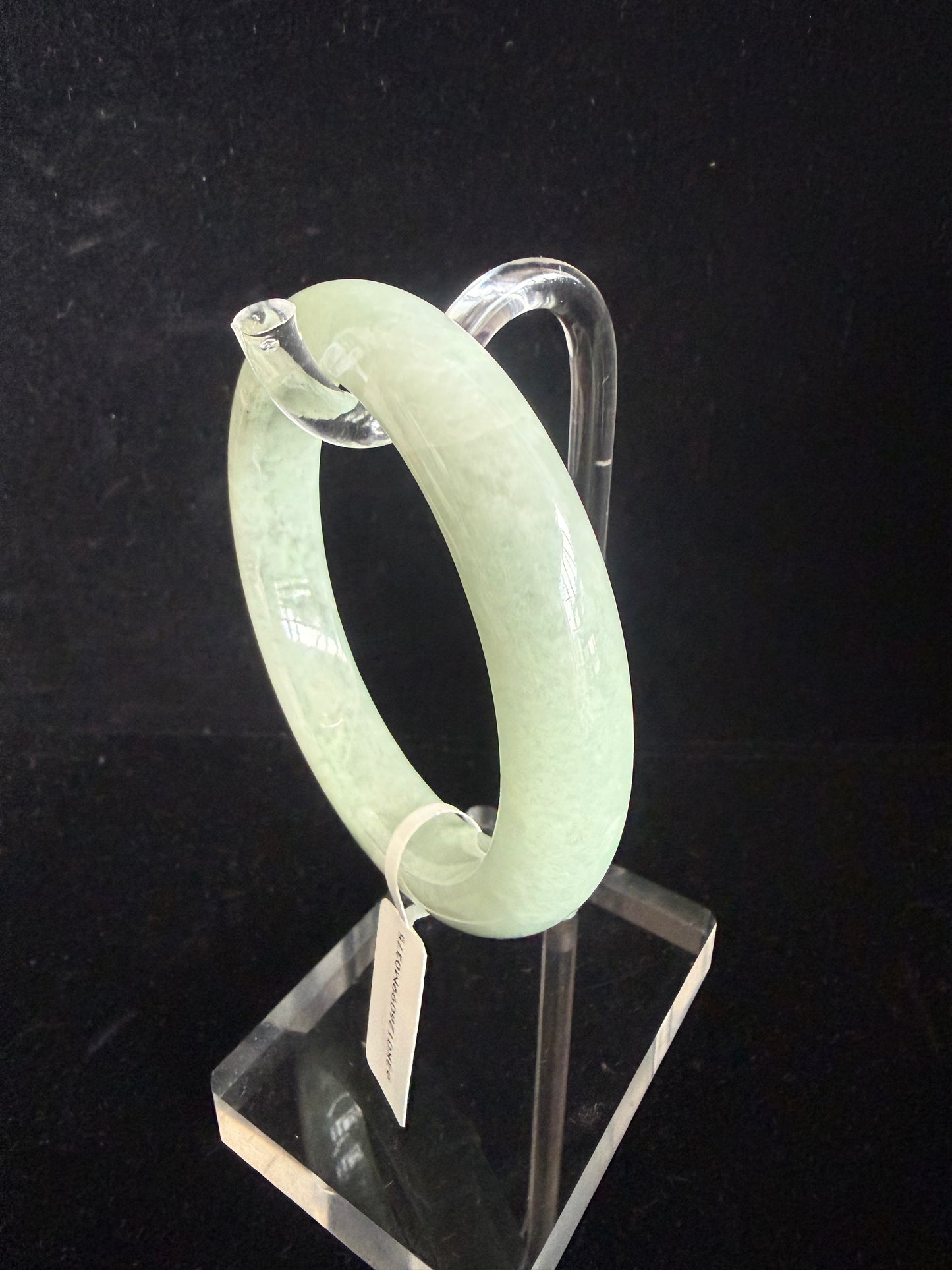 375 Light green Jade bangle