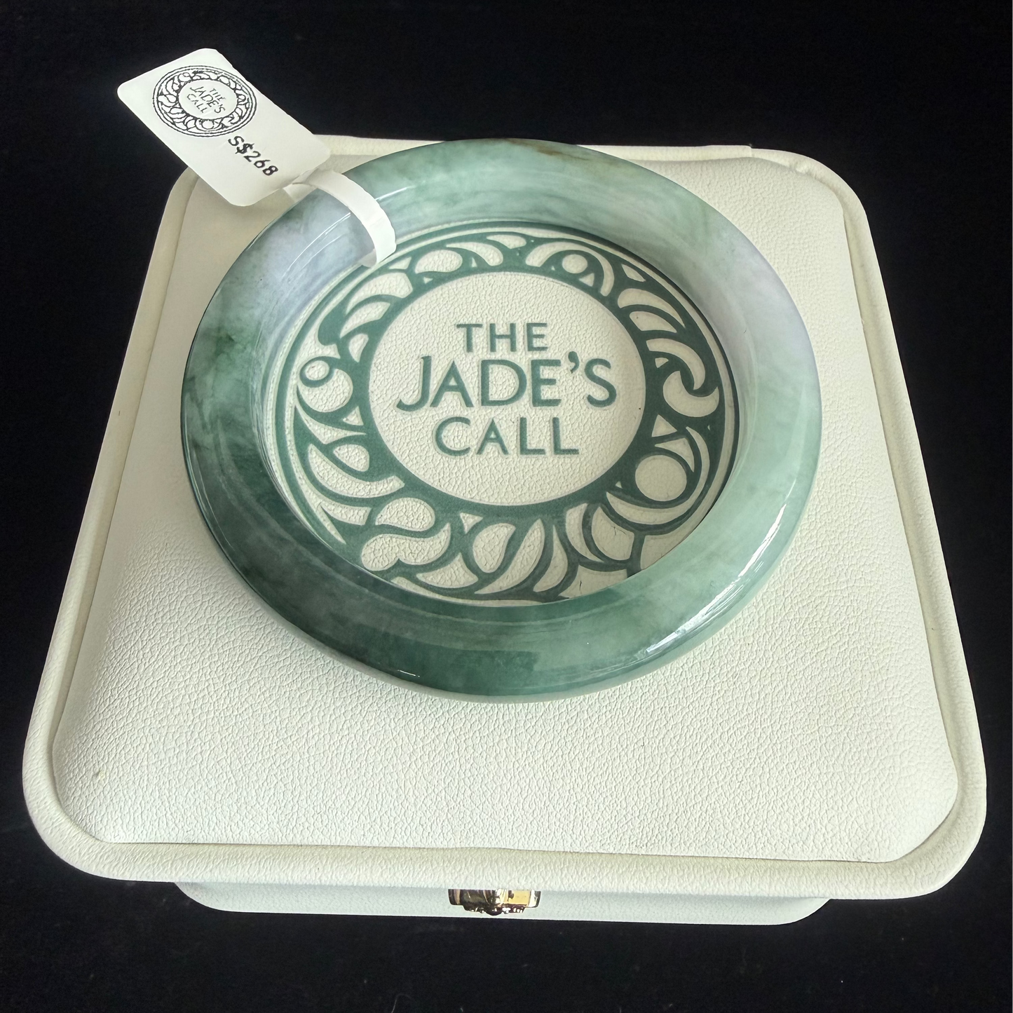 405. Small glow jade bangle