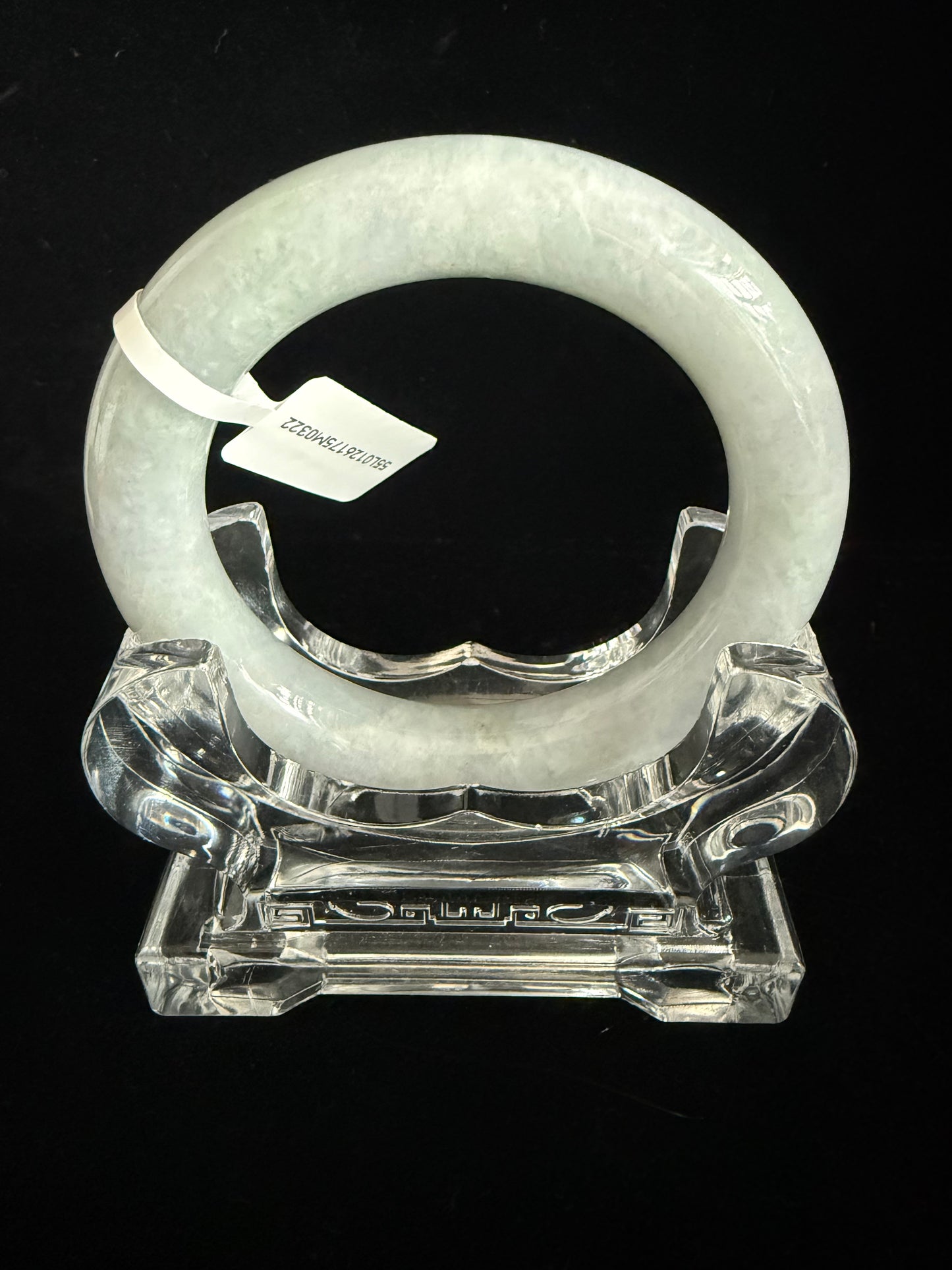 322. Traditional fat round Jade bangle