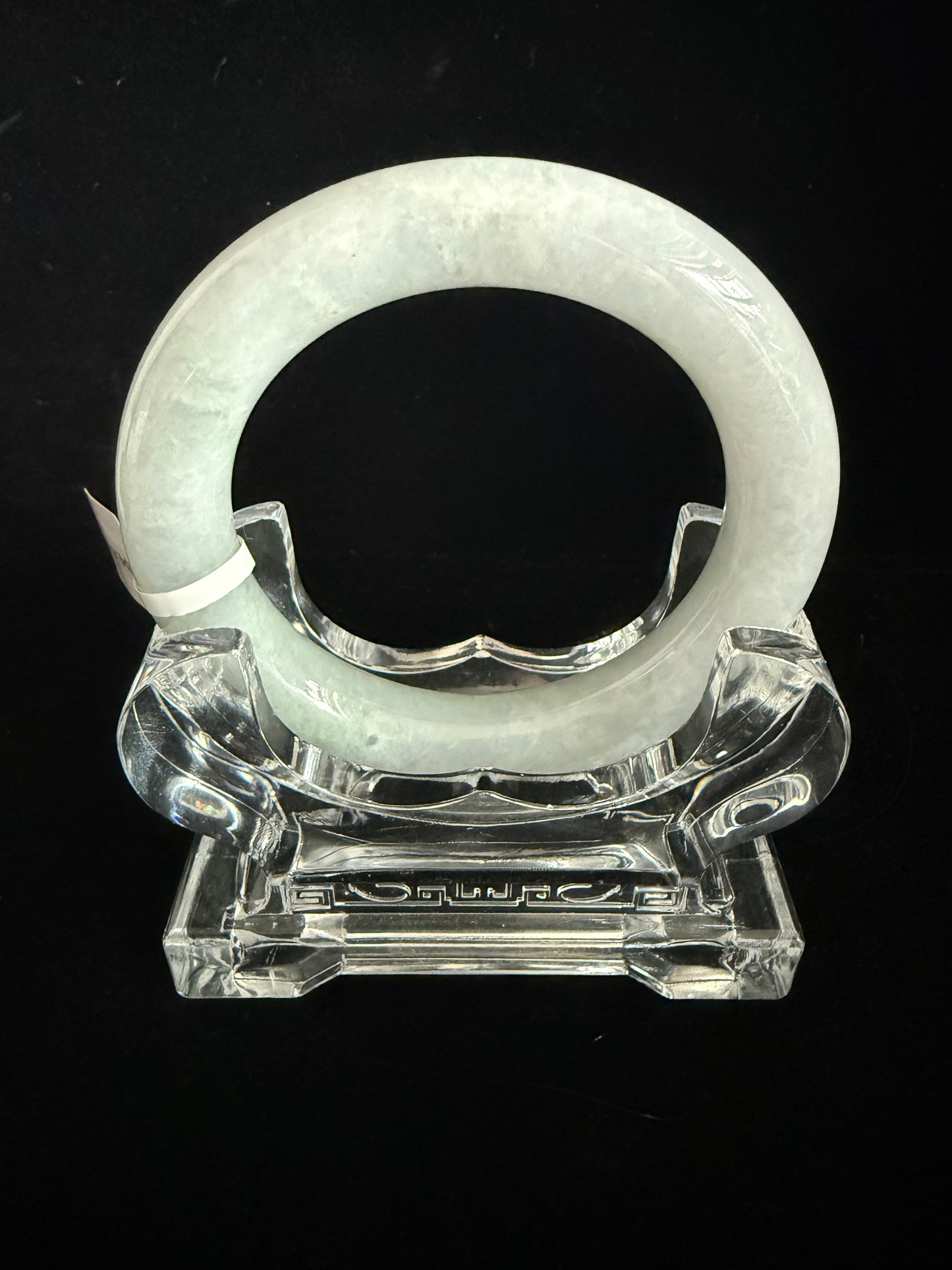 322. Traditional fat round Jade bangle