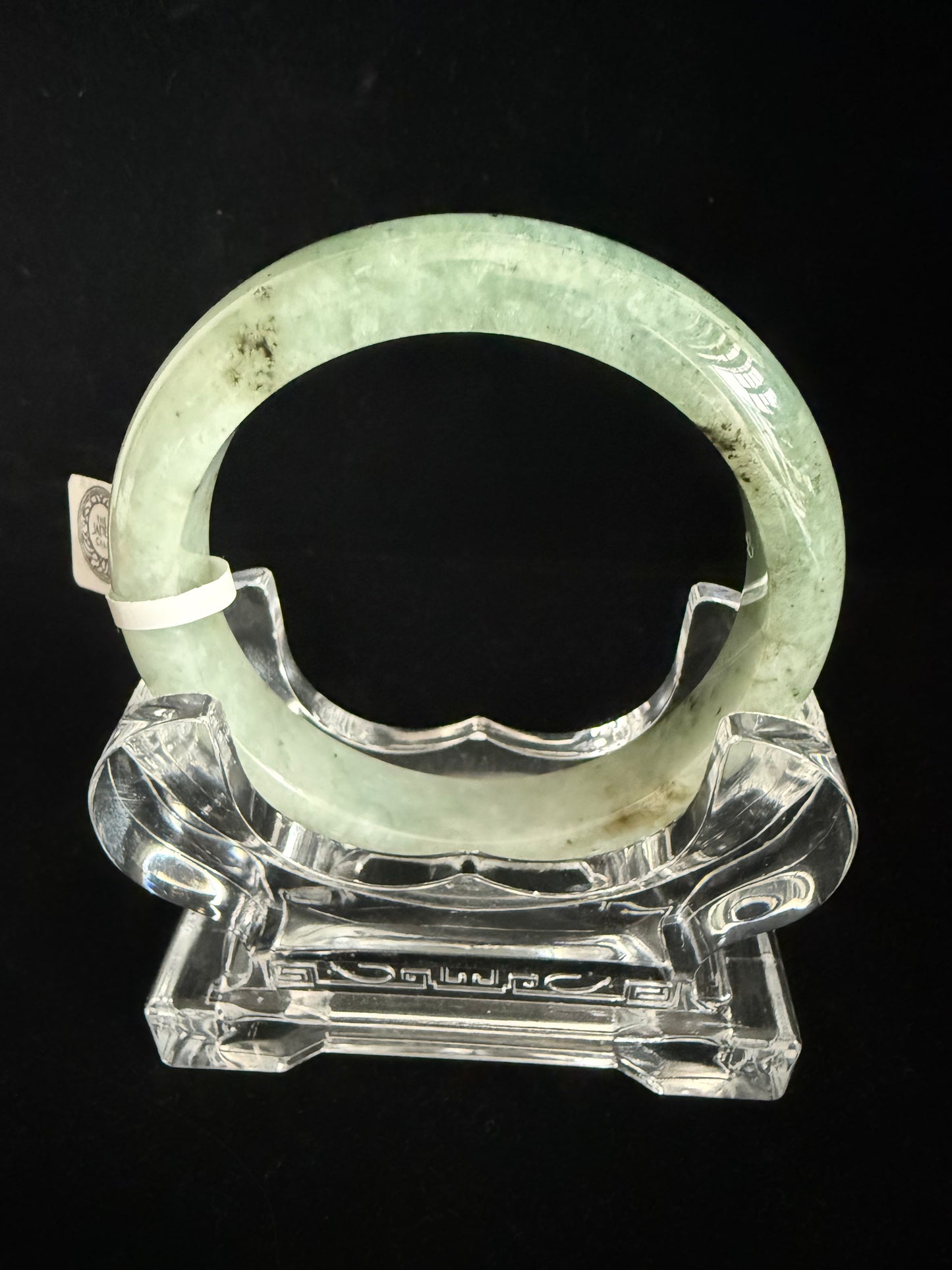 326. Tones of green transition Jade bangle