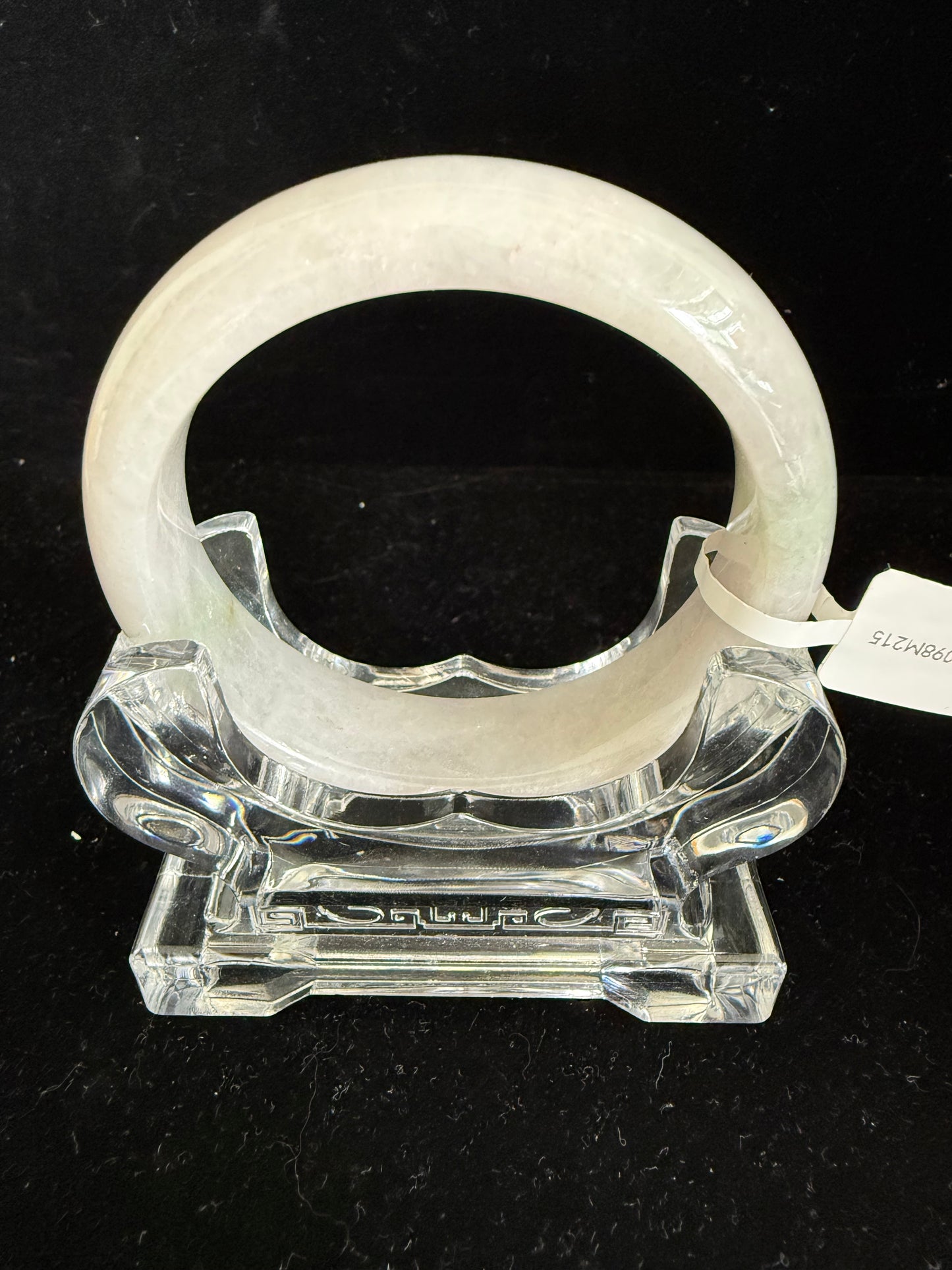 215. Lavender based Jade bangle