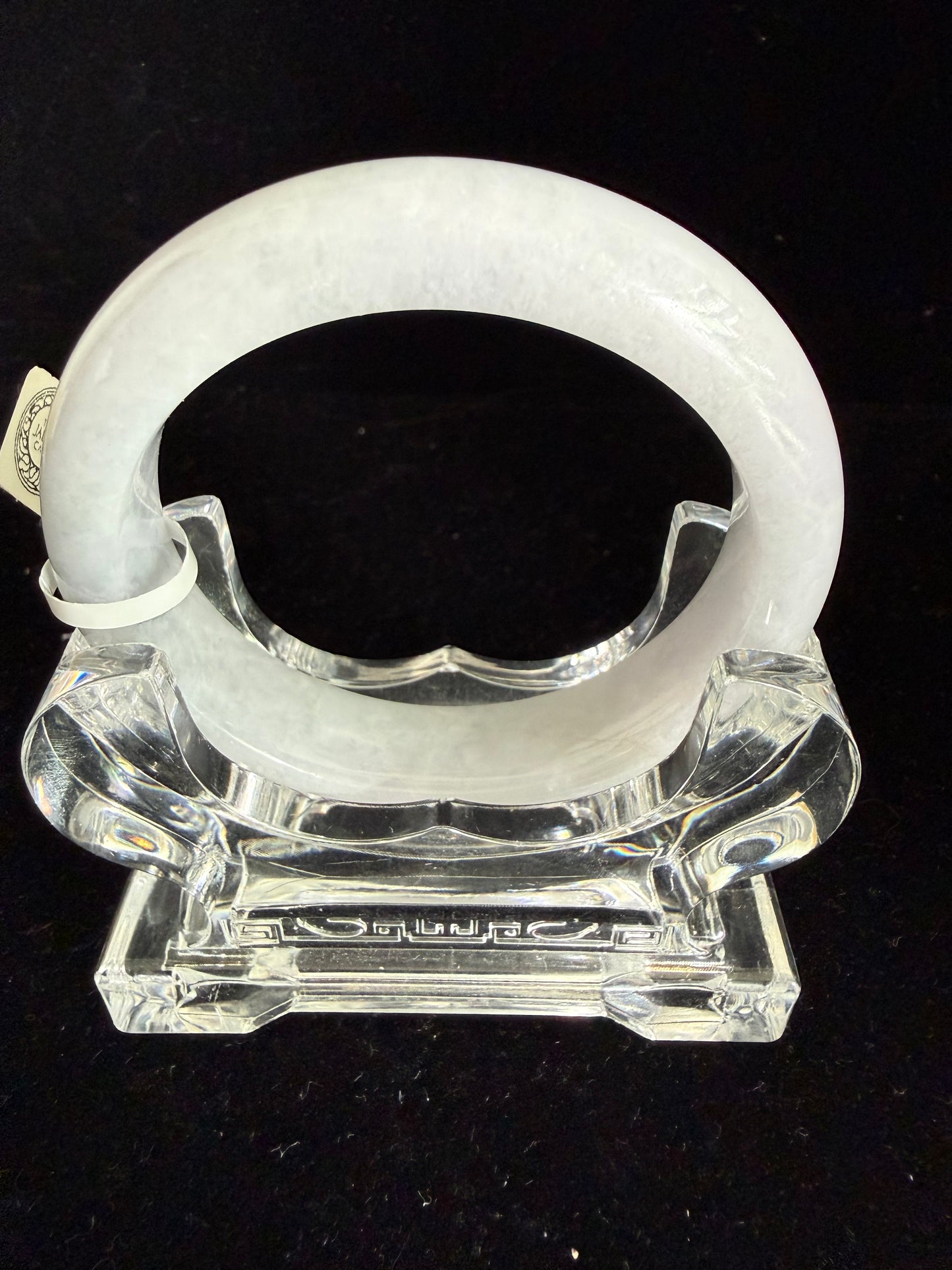 376. Light Lavender jade bangle
