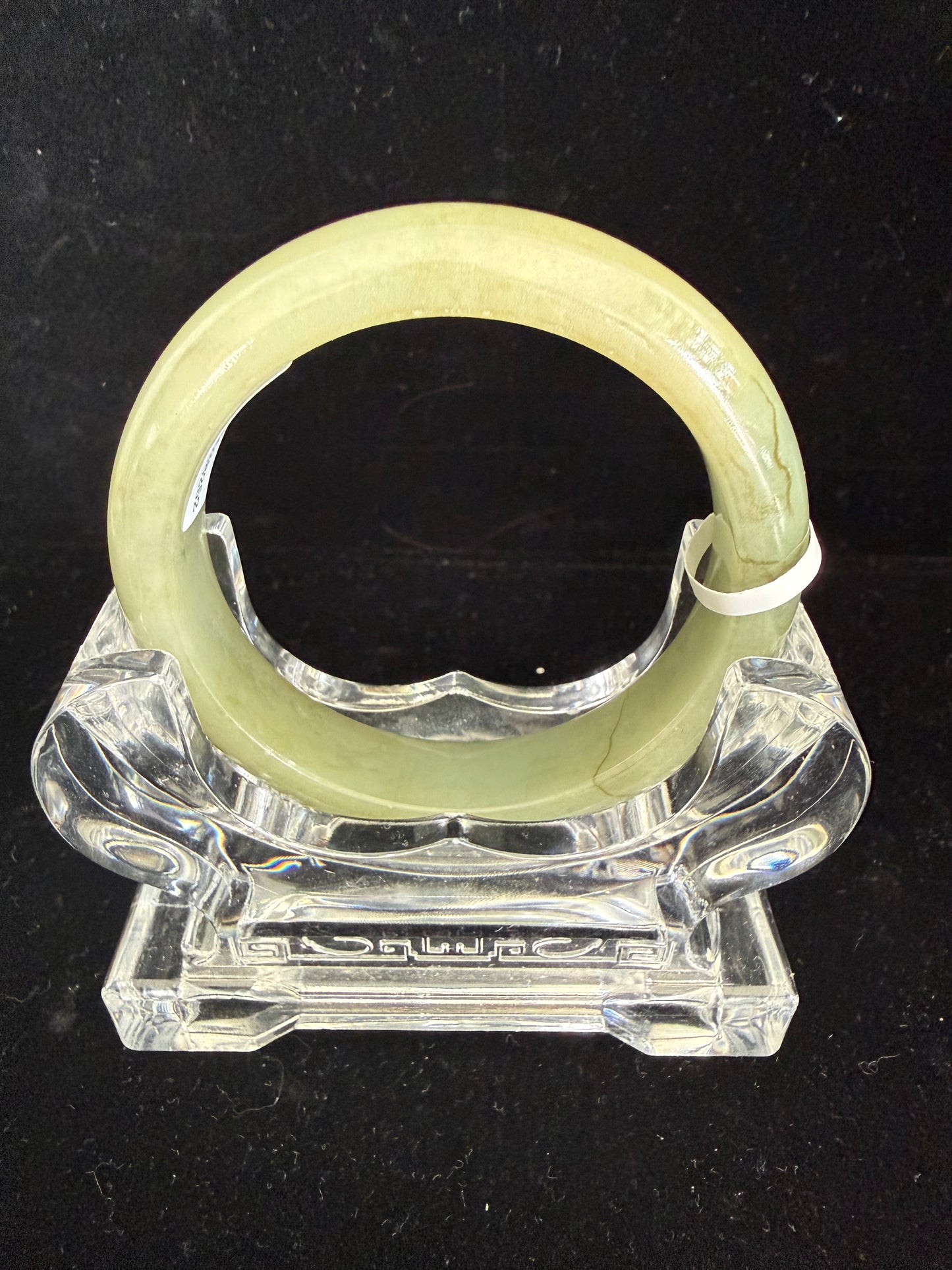 463. Pale Celadon Jade Bangle